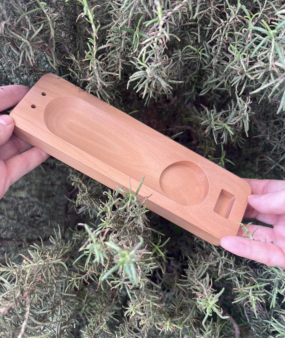 Stick Holder Madera (2 piezas)